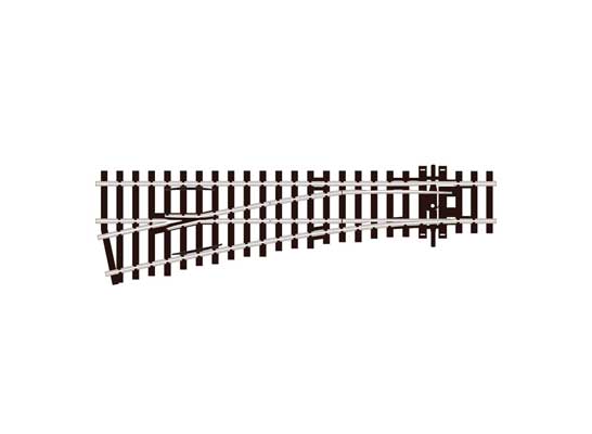 Peco SL - 92 HO Code 100 Insulfrog Small Left Hand Turnout, 4 - House of Trains