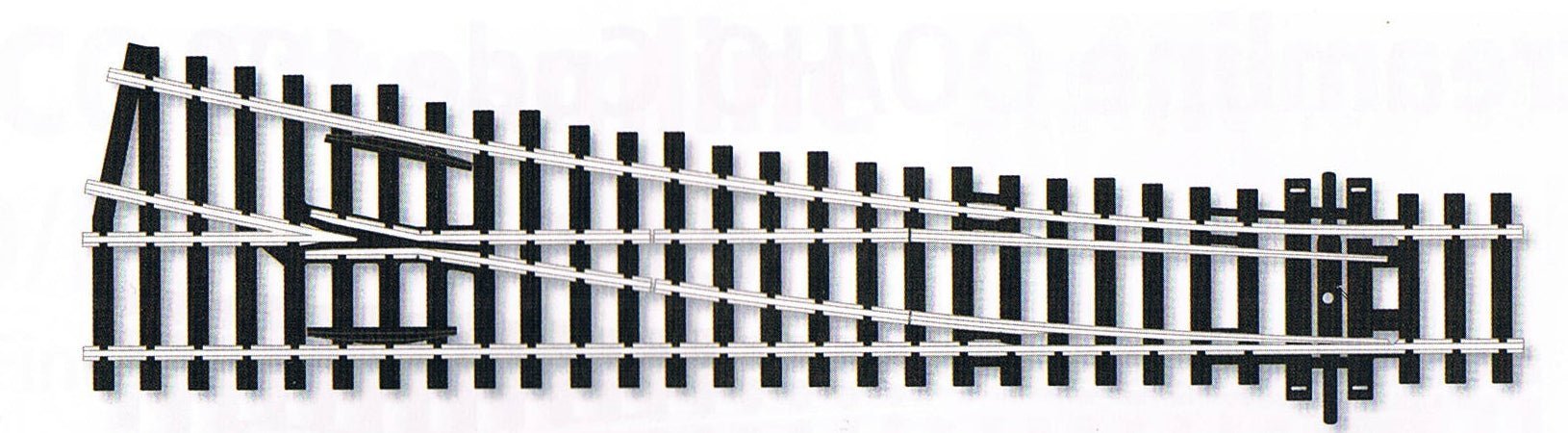 Peco SL - 95 HO Code 100 Insulfrog Medium Right Hand Turnout, 6 - House of Trains