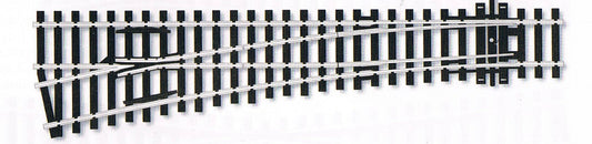 Peco SL-96 HO Code 100 Insulfrog Medium Left Hand Turnout, 6 - House of Trains