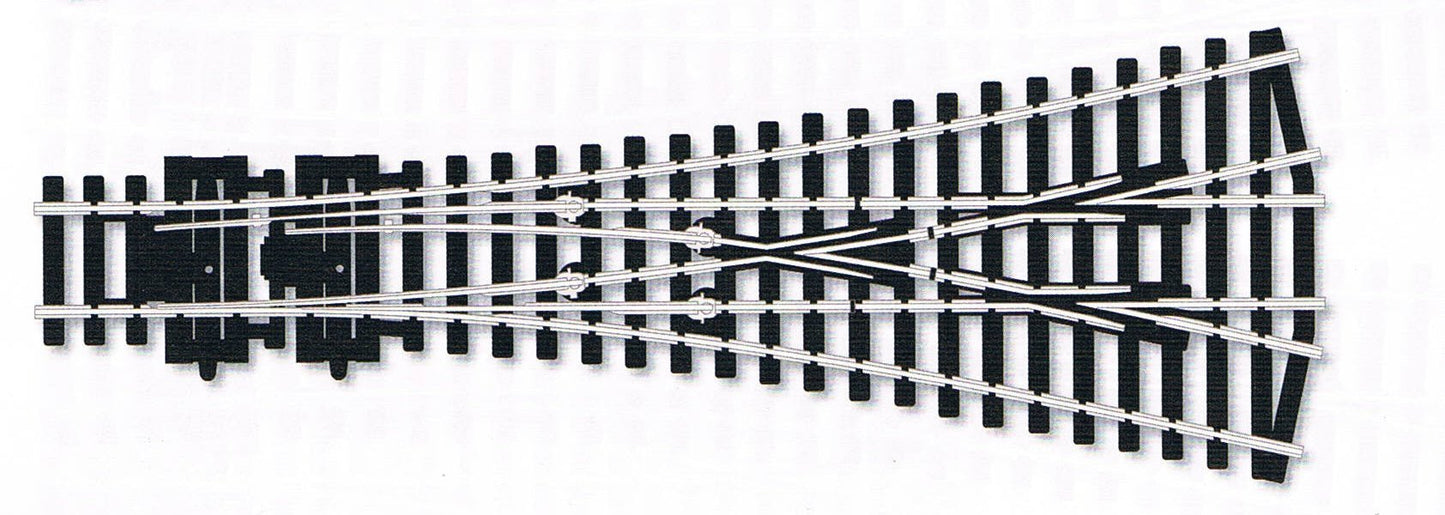 Peco SL - 99 HO Code 100 Insulfrog Medium Radius 3 Way Turnout - House of Trains