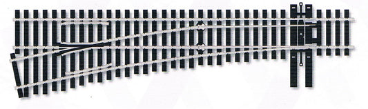 Peco SL - E8352 HO Code 83 Electrofrog 5 Left Hand Turnout - House of Trains