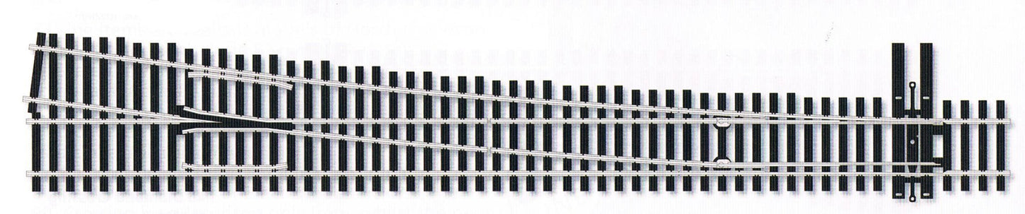 Peco SL - E8381 HO Code 83 Electrofrog 8 Right Hand Turnout - House of Trains