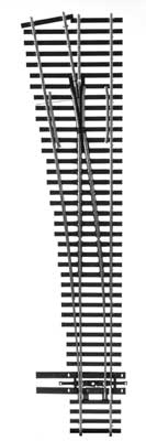 Peco SL - U7062 HO, C70 Unifrog 6 Left Hand Turnout - House of Trains