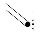 Plastruct 90849 Round Rod, .015", 0.4 mm (10 Pieces), MR - 15 - House of Trains