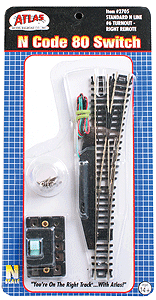Atlas 2705 N C80 #6 Interruptor estándar de mano derecha, remoto con caja de control
