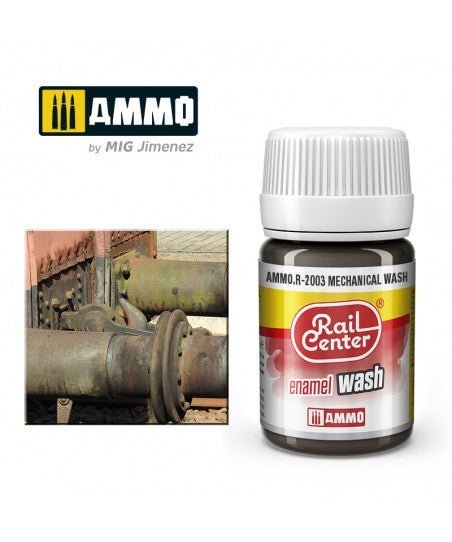 Rail Center Paint R - 2003, Mechanical Wash, 35ml bottle, Enamel Paint - House of Trains
