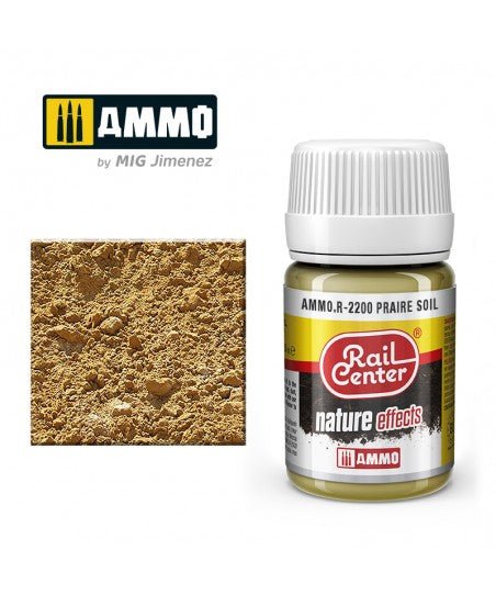 Rail Center Paint R - 2200, Nature Effects, Prairie Soil, 35ml bottle, Enamel Paint - House of Trains