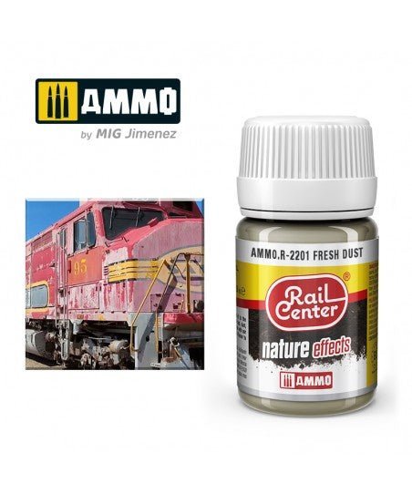 Rail Center Paint R - 2201, Nature Effects, Fresh Dust, 35ml bottle, Enamel Paint - House of Trains