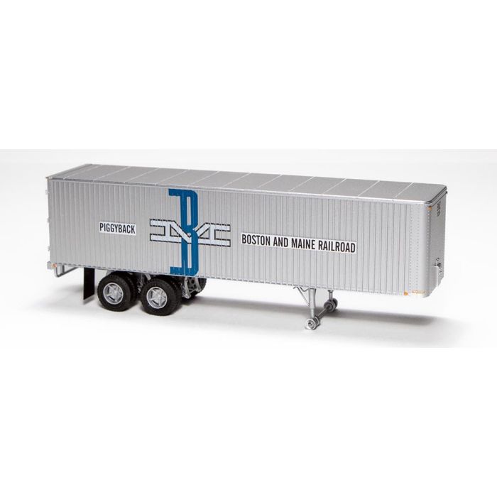 Rapido 138017A - 1 HO, 50' Flat Car, TTX, 475062, 40' Trailer - House of Trains