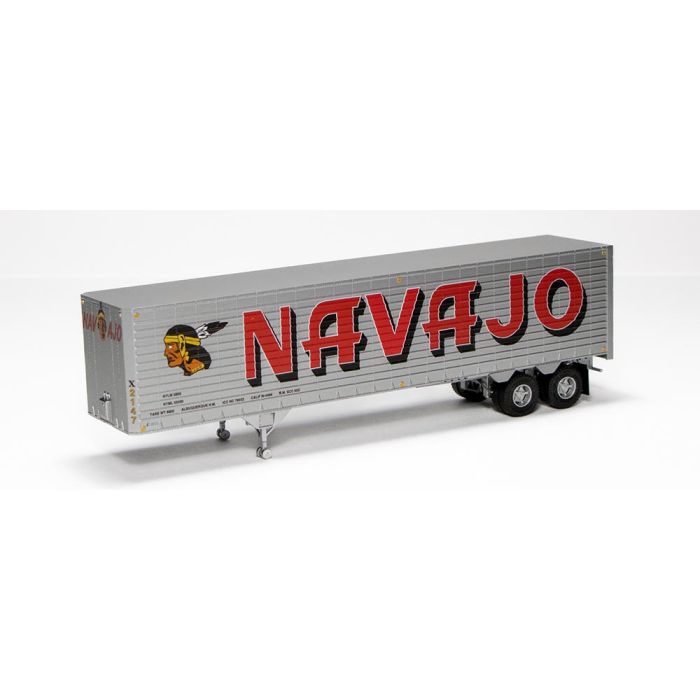 Rapido 138019A - 4 HO, 50' Flat Car, TTX, 475262, 40' Trailer - House of Trains