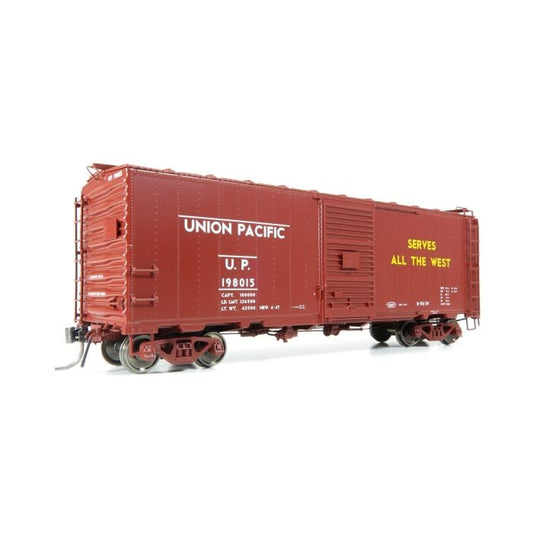 Rapido 154002A HO, B - 50 - 39 ACR Box Car, Delivery Scheme, Union Pacific, UP, 197132 - House of Trains