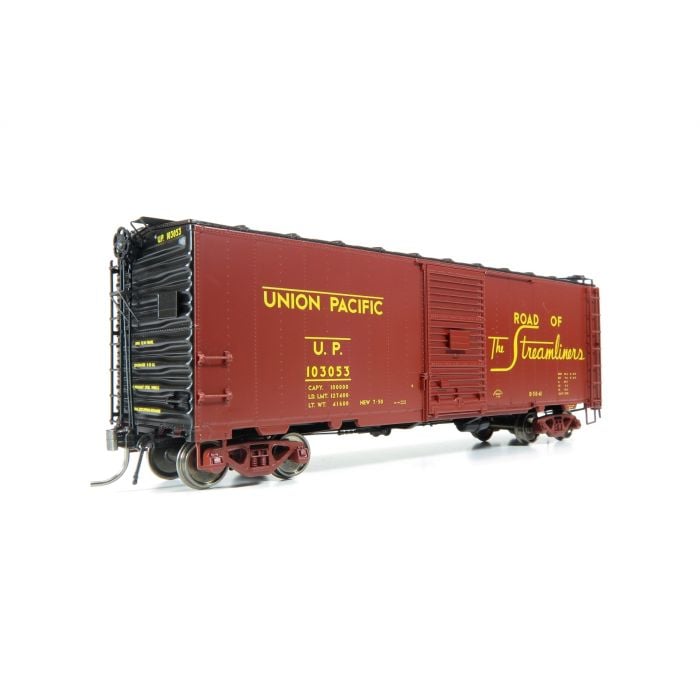 Rapido 154003A HO, B - 50 - 41 ACR Box Car, Delivery Scheme, Union Pacific, UP, 101618 - House of Trains