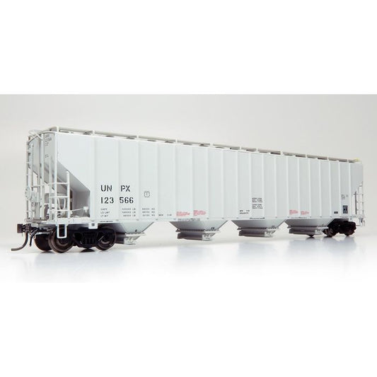 Rapido 157007 - 3 HO, Procor 5720 Covered Hopper, No Logo, UNPX, 123521 - House of Trains