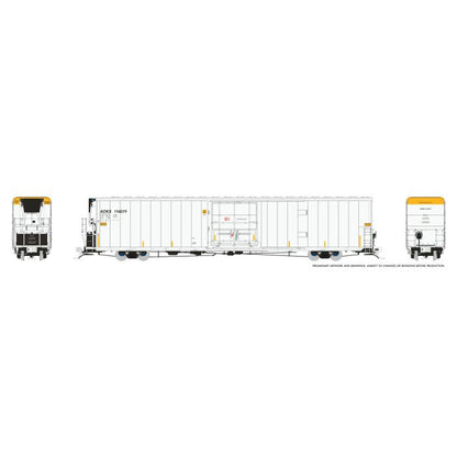 Rapido 167506 - 3 HO Greenbrier 7780 CU FT Reefer, Sound, AOKX 116093 - House of Trains