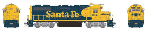 Rapido 38501 HO, EMD GP38, ESU LokSound, Santa Fe, 2321 - House of Trains