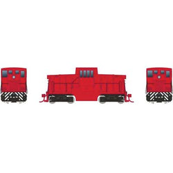 Rapido 48033 HO, GE 44 Tonner, DCC READY, Industrial, Red, - House of Trains