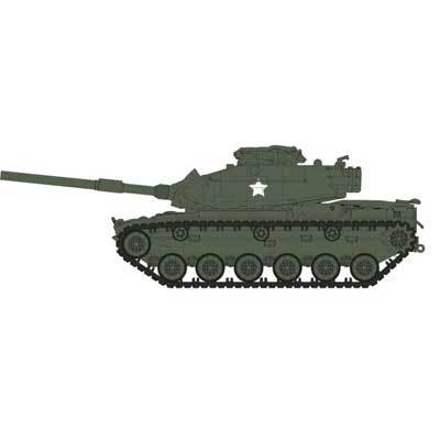Rapido 804001 HO, M60A1 Main Battle Tank, US Army, Chrysler Defense Engineering - House of Trains