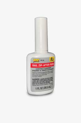 Robart PT-31 Rail Zip 2 Track Cleaner, 1 oz - House of Trains