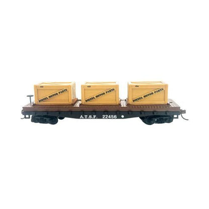 Rock Island Hobby 32213 HO, 40' Flat Car, Load, ATSF, 22456 - House of Trains