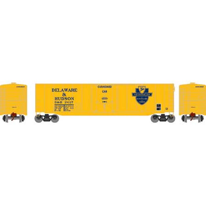 Roundhouse 1149 HO, 50' Plug Door Smooth Side Box Car, Delaware and Hudson, DH, 28127 - House of Trains
