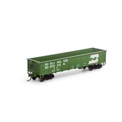 Roundhouse 1214 HO, 40' Gondola, Open, Burlington Northern, BN, 553902 - House of Trains
