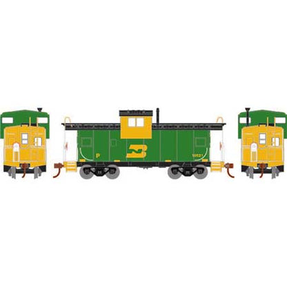 Roundhouse 1355 HO, Wide Vision Caboose, Burlington Northern, BN, 10521 - House of Trains