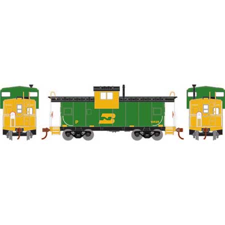 Roundhouse 1356 HO, Wide Vision Caboose, Burlington Northern, BN, 10525 - House of Trains