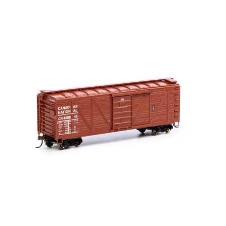 Roundhouse 2887 HO, 40' Single Sheathed Box Car, Canadian National, CN, 428845 - House of Trains