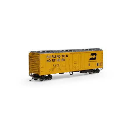 Roundhouse 87983 HO, 50' Exterior Post Mechanical Reefer, Burlington Northern, BNFE, 700324 - House of Trains