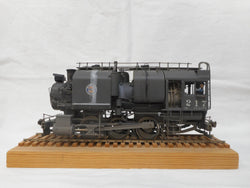 Samhongsa O Scale Brass 0 - 6 - 0 Locomotive, 2 Rail, DC SP, 217, Weathered, previously owned - House of Trains