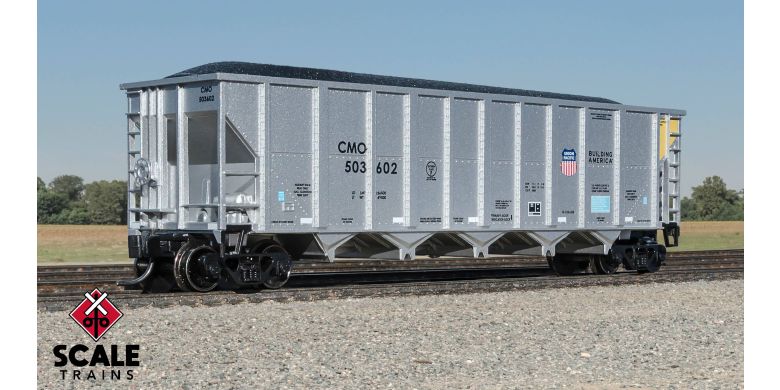 Scale Trains 10140 N, FVM, Trinity RD - 4 Coal Hopper, UP, 503764 - House of Trains