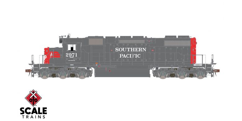 Scale Trains 33147 HO, EMD SD38 - 2, DCC and Sound, SP, 2971 - House of Trains