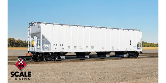 Scale Trains 33672 HO, Rivet Counter, PS - 2 5820cf Covered Hopper, Northern Petrochemical, PTLX, 41397 - House of Trains