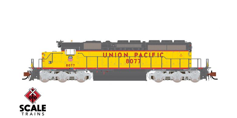Scale Trains 38615 N, DCC and Sound, EMD SD40 - 2, UP, 8096 - House of Trains