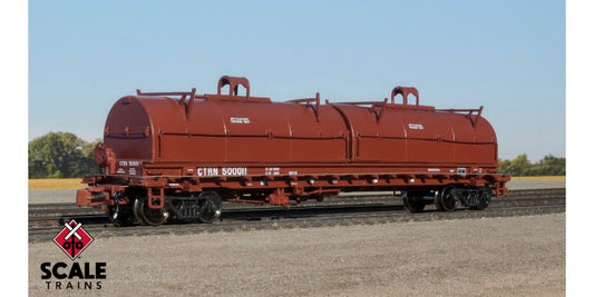 Scale Trains 38648 N, Trinity 48' 2 - Hood Coil Steel Car, CTRN 500151 - House of Trains