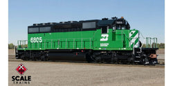 Scale Trains 38785 HO, Rivet Counter, LokSound, SD40-2, BN, 6805 - House of Trains