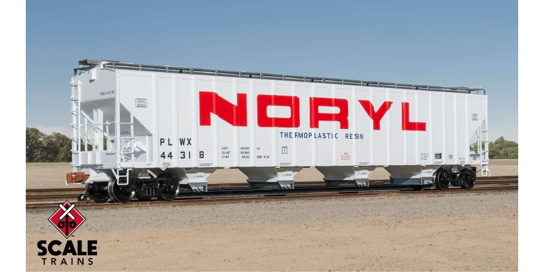 Scale Trains 39443 HO, PS 5820 Covered Hopper, PLWX, 44323 - House of Trains