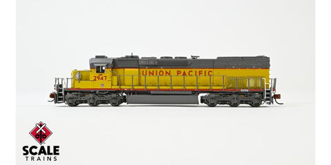 Scale Trains 39618 N, Rivet Counter, DCC READY, EMD SD40T - 2, Union Pacific, Ex - SP Repaint, 88" Nose, UP, 4589 - House of Trains