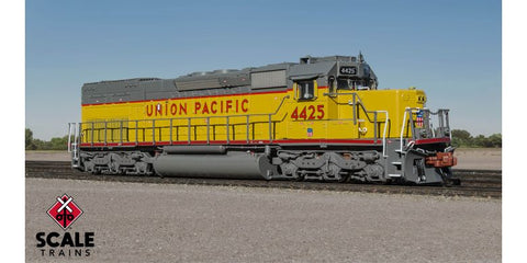 Scale Trains 39622 N, Rivet Counter, DCC READY, EMD SD40T - 2, Union Pacific, Ex - SP Repaint, 123" Snoot Nose, UP, 4425 - House of Trains