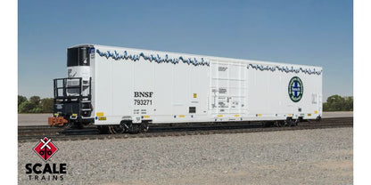 Scale Trains 39794 N, Trinity 82' Reefer, No Sound, BNSF, 793278 - House of Trains