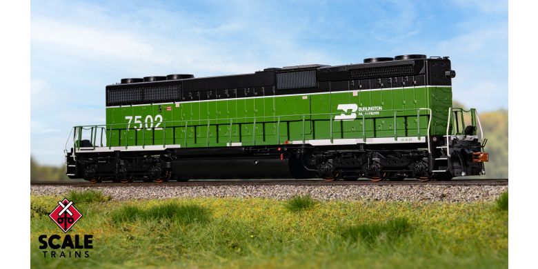 Scale Trains 40764 HO, DCC READY, EMD SD40 - 2B, BN 7502 - House of Trains