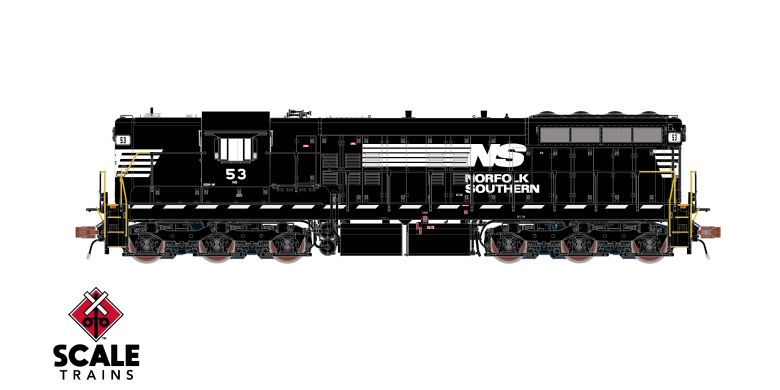 Scale Trains 41182 HO, EMD SD9M, Loksound, NS 53 - House of Trains