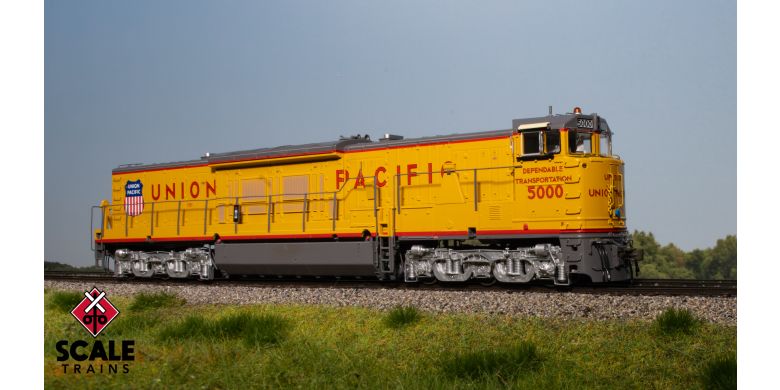 Scale Trains 70115 HO, Museum Quality, GE U50C, ESU LokSound, Union Pacific, UP 5000 - House of Trains