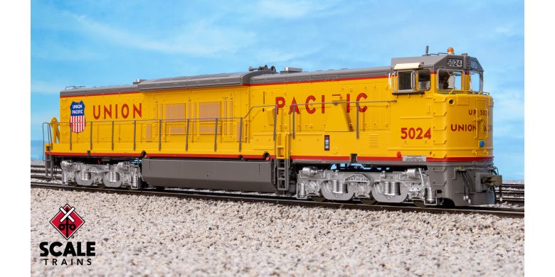 Scale Trains 70122 HO, Museum Quality, GE U50C, DCC READY, Union Pacific, As Delivered Late, UP 5036 - House of Trains