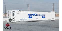 Scale Trains SXT11696 HO, 53' Container, 3 Pack, Alliance Shippers - House of Trains