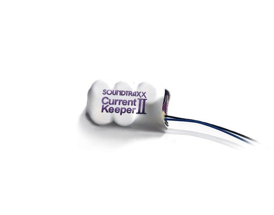 SoundTraxx 810160, CurrentKeeper II, Connects to decoaders to maintain power during interuptions - House of Trains