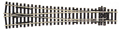 Peco SL-98 HO Code 100 Insulfrog Large Radius Wye Turnout