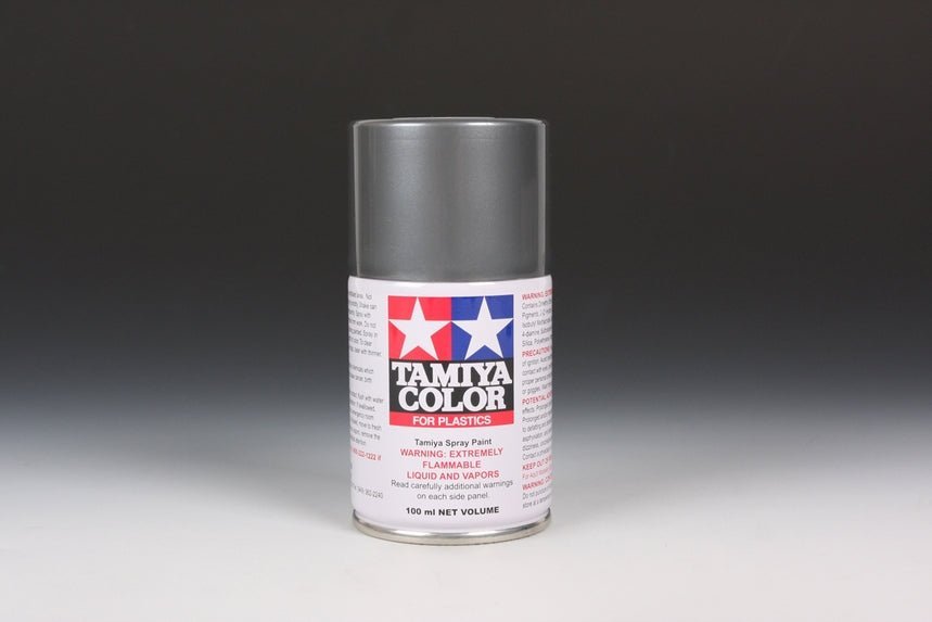 Tamiya 85042 TS - 42 Semi Gloss Light Gun Metal Spray Paint, 3.4 ounce - House of Trains