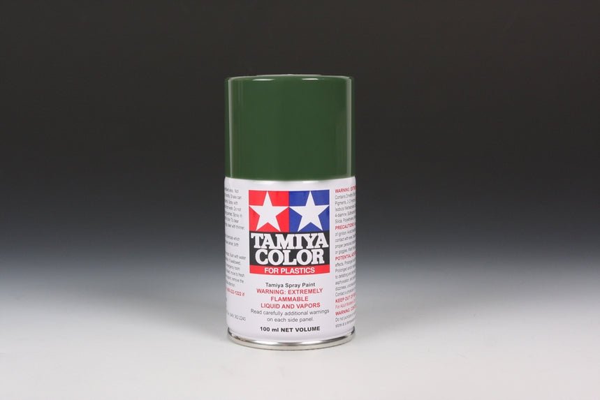 Tamiya 85061 TS - 61 Matte Nato Green Spray Paint, 3.4 ounce - House of Trains