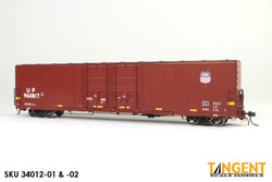 Tangent 34012 - 02 HO, 5880cf 60' Box Car, UP, 960817 - House of Trains